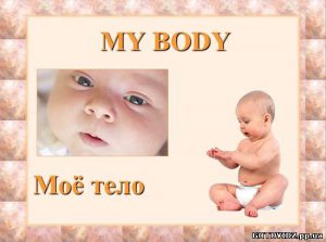 My body презентація на англійській мові