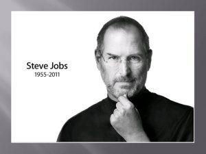 Steve Jobs презентація на англійській мові...